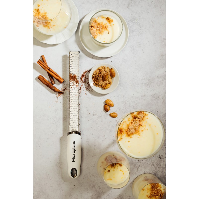 Microplane Premium Classic Zester Grater White Microplane Premium Classic Zester Grater White