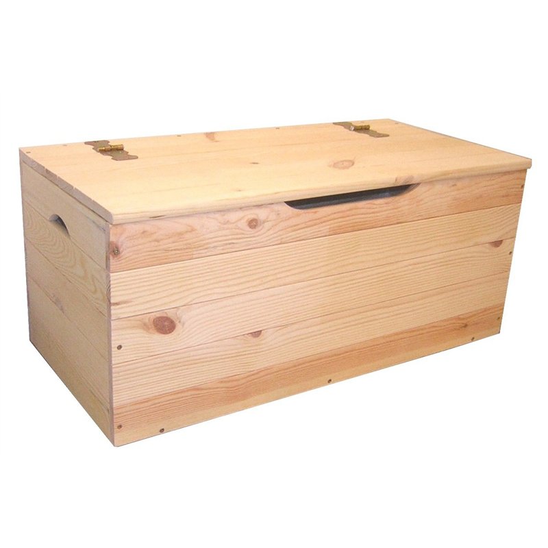 Cassapanca in Pino con Cerniere 73x35x33 cm Unionwood Cassapanca in Pino con Cerniere 73x35x33 cm Unionwood