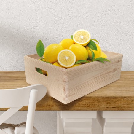 Box Sovrapponibile in Pino 40x30x14 cm Unionwood