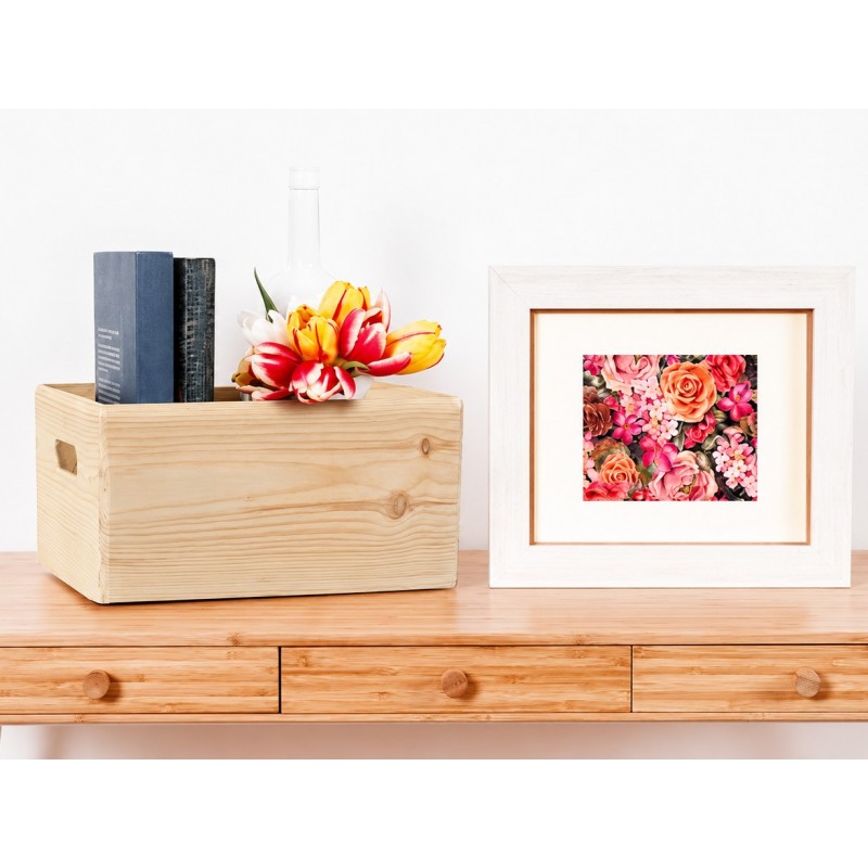 Box Sovrapponibile in Pino 30x20x14 cm Unionwood Box Sovrapponibile in Pino 30x20x14 cm Unionwood