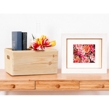 Box Sovrapponibile in Pino 30x20x14 cm Unionwood