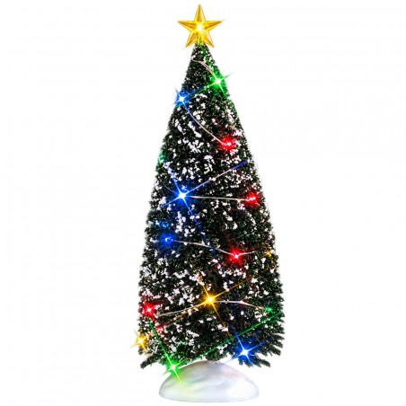 Evergreen Tree with 24 Multi Light B/O 4.5V Ref. 74263