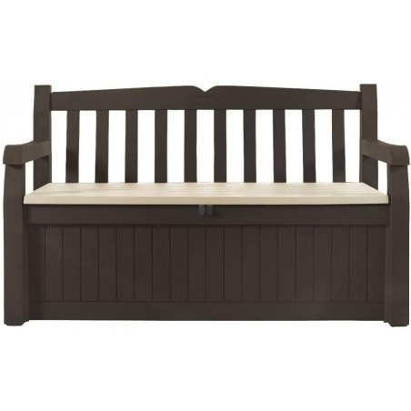 Keter Cassapanca in Resina GARDEN BENCH Marrone PRODOTTO CON DIFETTI