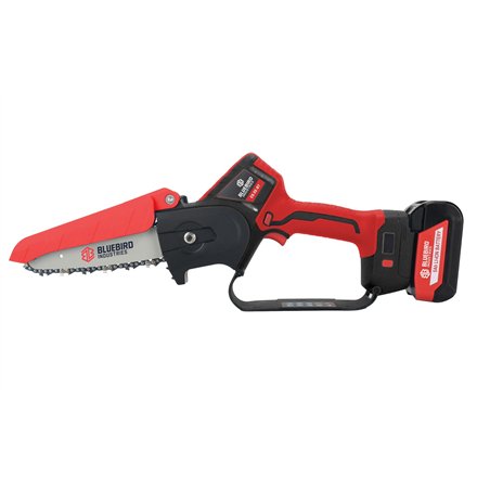 Potatore a catena a batteria Blue Bird CS 22-07 barra 7 pollici con 1 batteria 21 V max – 5 Ah inclusa
