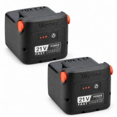 BUNDLE Stocker Kit Power 21 2 Batteries 4.0 ah Art. 325 x2