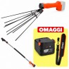 PROMO Stocker Kit Abbacchiatore Magma E-35  + Manico + Batteria 4 Ah 21V