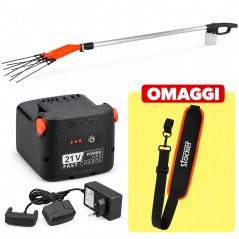 PROMO Stocker Kit Abbacchiatore Magma E-51 + Batteria 4 Ah 21V + Caricabatterie