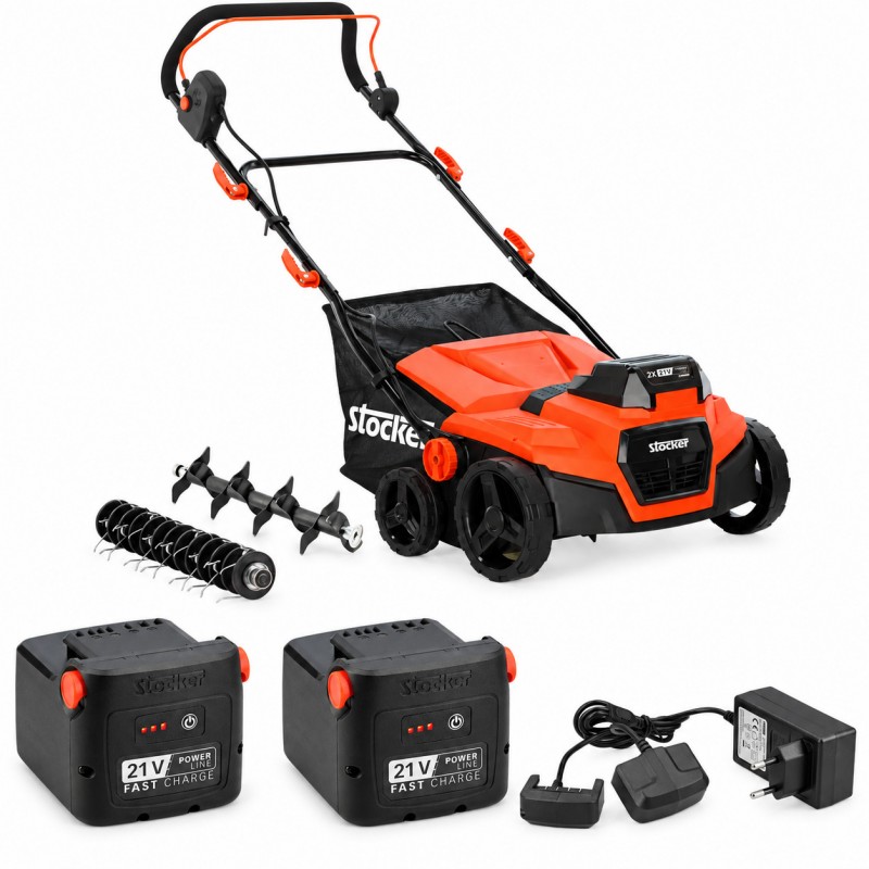PROMO Stocker Kit Arieggiatore E-650 + 2 Batterie 4 Ah 21V + Caricabatterie PROMO Stocker Kit Arieggiatore E-650 + 2 Batterie 4 Ah 21V + Caricabatterie