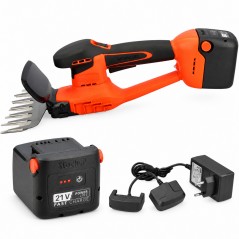 PROMO Stocker Kit Forbice Tagliaerba 2 In 1 + Batteria 2,6 Ah 21V + Caricabatterie