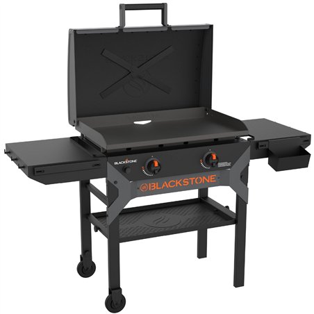 Piastra a gas Blackstone Iron Forged Omnivore 28" con coperchio Cod. 2311DK