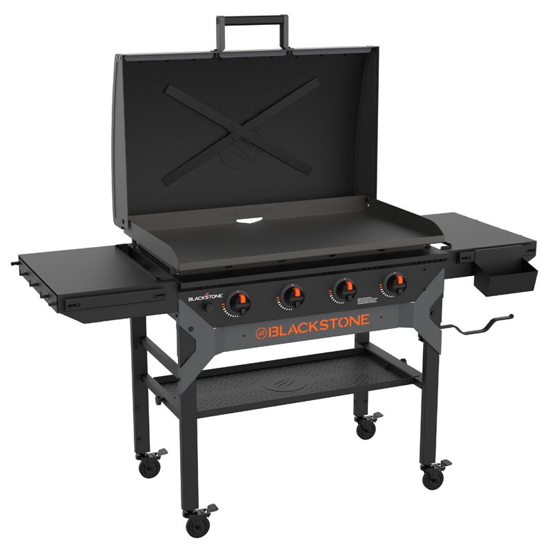 Piastra a gas Blackstone Iron Forged Omnivore 36" con coperchio Cod. 2310DK Piastra a gas Blackstone Iron Forged Omnivore 36" con coperchio Cod. 2310DK
