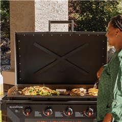 Piastra a gas Blackstone Iron Forged Omnivore 36" con coperchio Cod. 2310DK