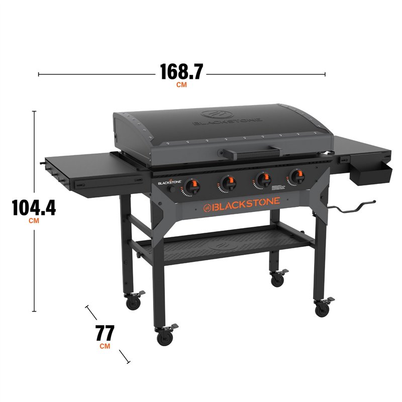Piastra a gas Blackstone Iron Forged Omnivore 36" con coperchio Cod. 2310DK Piastra a gas Blackstone Iron Forged Omnivore 36" con coperchio Cod. 2310DK