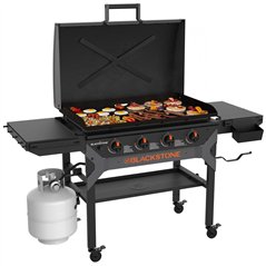 Piastra a gas Blackstone Iron Forged Omnivore 36" con coperchio Cod. 2310DK