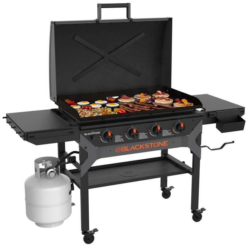 Piastra a gas Blackstone Iron Forged Omnivore 36" con coperchio Cod. 2310DK Piastra a gas Blackstone Iron Forged Omnivore 36" con coperchio Cod. 2310DK
