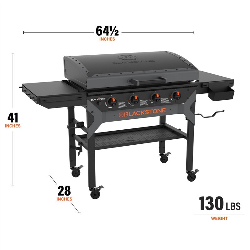 Piastra a gas Blackstone Iron Forged Omnivore 36" con coperchio Cod. 2310DK Piastra a gas Blackstone Iron Forged Omnivore 36" con coperchio Cod. 2310DK