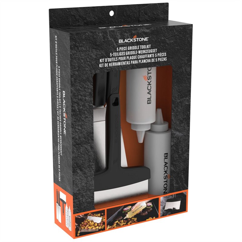 Kit utensili per piastra Blackstone 5 pezzi Cod. 5230EU