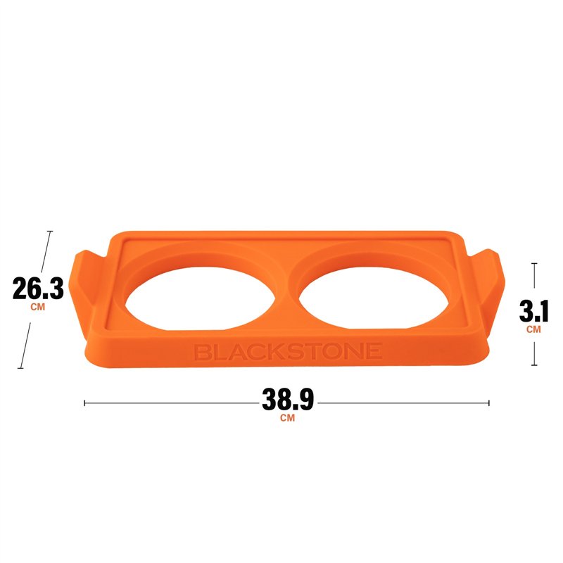 Dual-section egg moulds Blackstone 3 pieces Code 5600EU