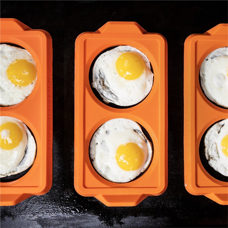 Dual-section egg moulds Blackstone 3 pieces Code 5600EU