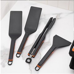 Kit utensili per piastra elettrica Blackstone E-Series 4 pezzi Cod. 8202EU