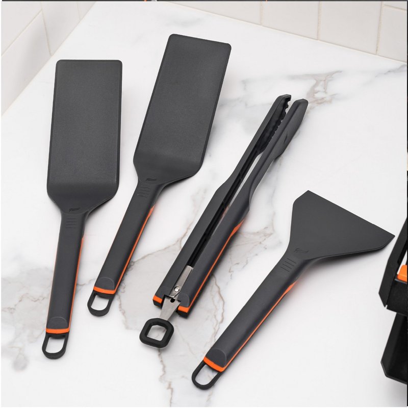 Kit utensili per piastra elettrica Blackstone E-Series 4 pezzi Cod. 8202EU Kit utensili per piastra elettrica Blackstone E-Series 4 pezzi Cod. 8202EU