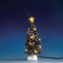 Evergreen Tree with 12 Clear Light B/O 4.5V Cod. 74267