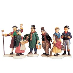 Village People Figurines Set of 6 Cod. 92356