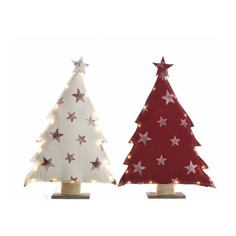 Alberi di Natale con Led Medi Dim. 10.5x43x70 cm 18 Luci . Pezzo Singolo