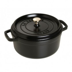 Cocotte 26 cm Nera in Ghisa