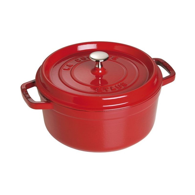 Cocotte 22 cm Rossa in Ghisa dadolo shop