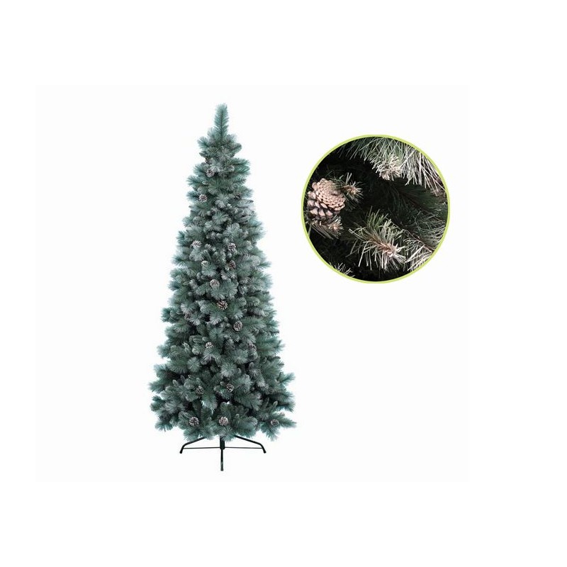 Albero di Natale Slim Norwich Innevato 150 cm