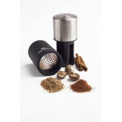 Microplane Specialty 2-in-1 Stainless Steel Spice Mill