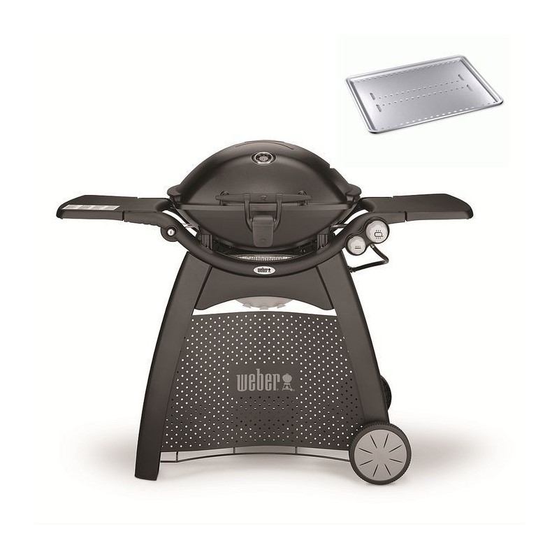 Barbecue Weber a Gas Q 3200 Black + Heat Cod. 57012329