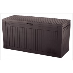 Keter Resin Storage Box Comfy Brown