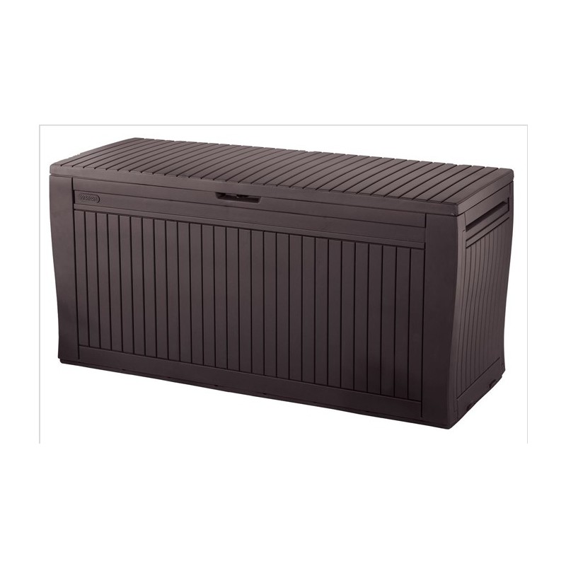 Keter Resin Storage Box Comfy Brown Keter Resin Storage Box Comfy Brown