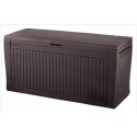 Keter Resin Storage Box Comfy Brown