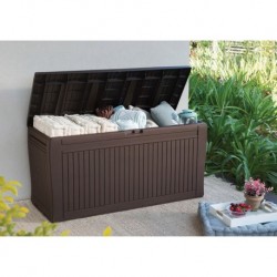 Keter Resin Storage Box Comfy Brown