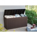 Keter Resin Storage Box Comfy Brown
