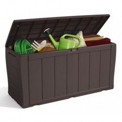 Keter Resin Storage Box SHERWOOD Brown