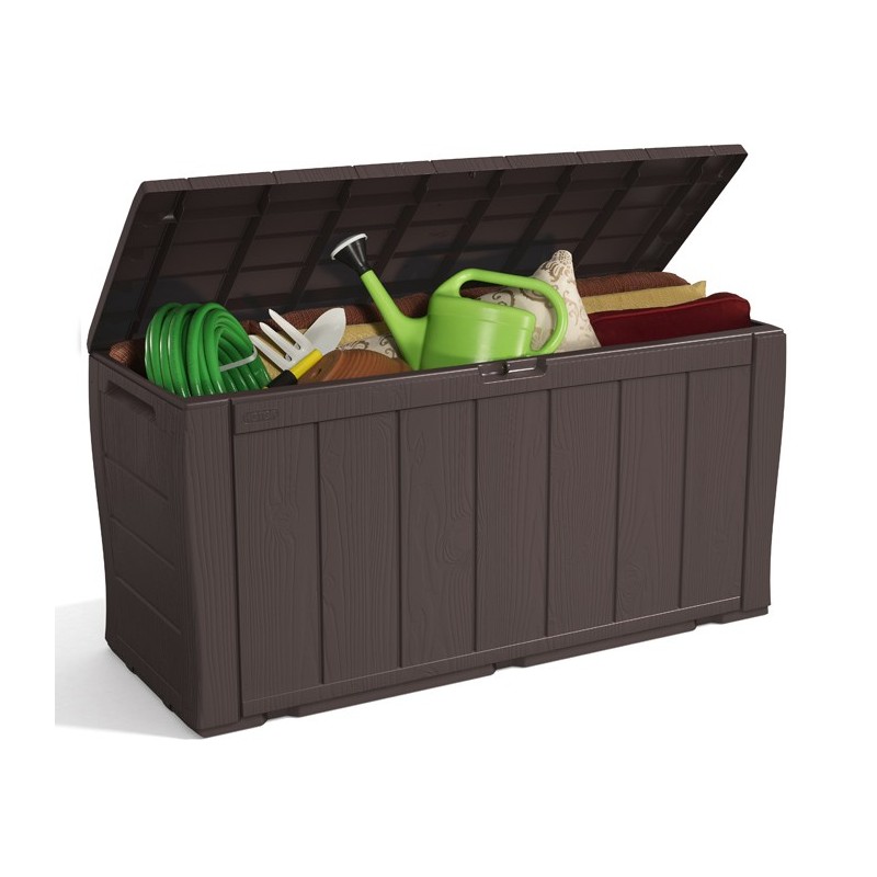 Keter Resin Storage Box SHERWOOD Brown