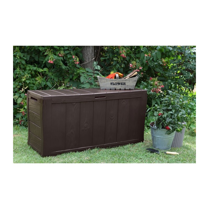Keter Resin Storage Box SHERWOOD Brown