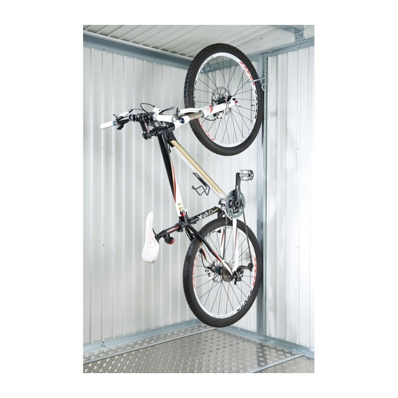 Telaio Porta Bici Bike Max per Casetta in Metallo PANORAMA Biohort