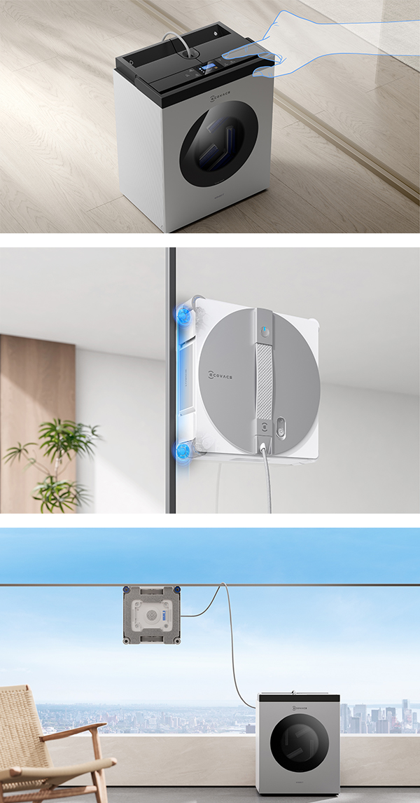 Robot Lavavetri ECOVACS WINBOT W3 OMNI EU