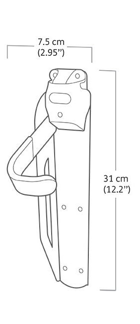 Dimensión del kit de estantes