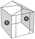 Kit Estantería Keter Pared Lateral