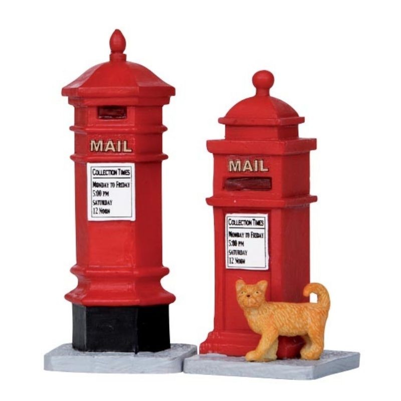 Juego de 2 buzones victorianos