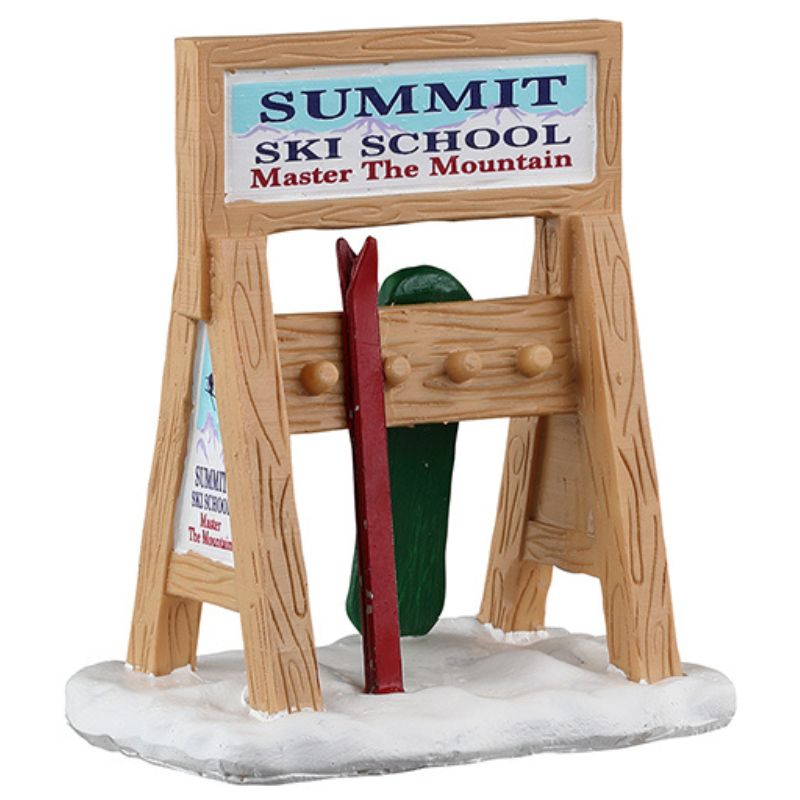Ski Rack Sign