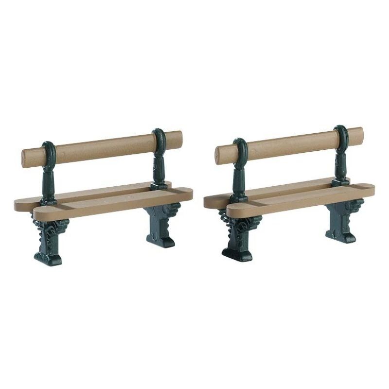 Double Seated Bench Set of 2
