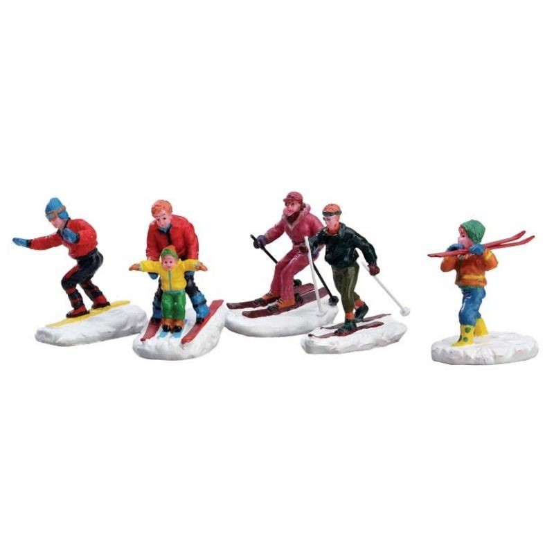 Winter Fun Figurines Set of 5 