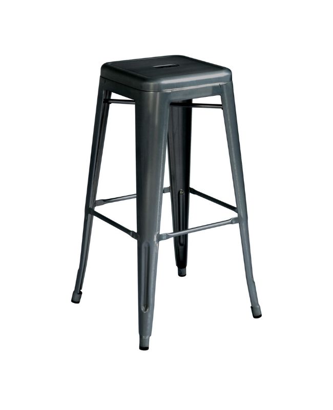 Sgabello Lamiera Piombo Greenwood